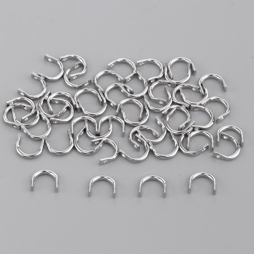 Fishing Lure Accessories - Componentes de acero inoxidable para la
