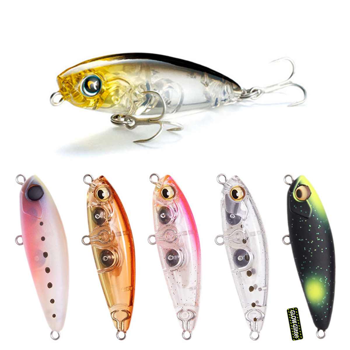 Fishing Lure Jerkbait - Señuelo de pesca de 4,3 cm