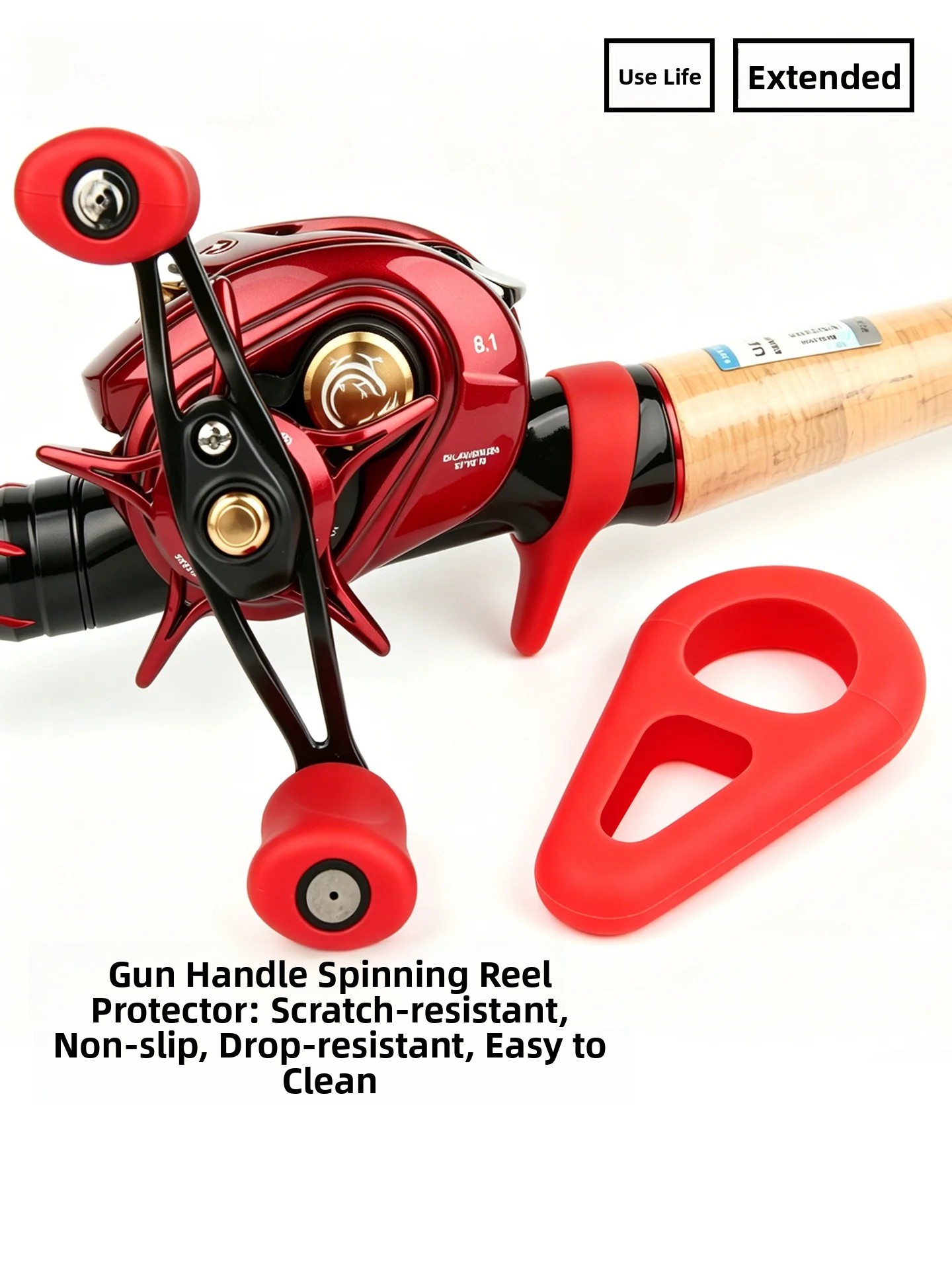 Fishing Lure Accessories - Cubierta Protectora de Silicona Antideslizante para