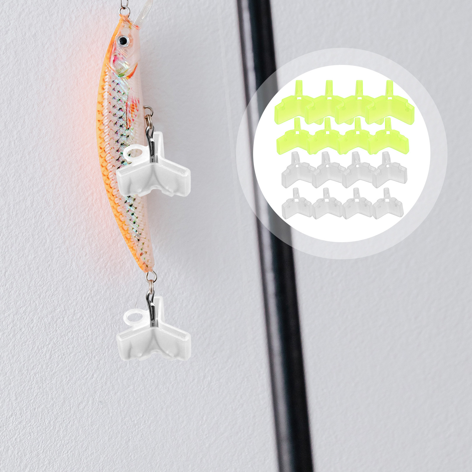 Fishing Lure Accessories - 240 protectores para anzuelos de pesca
