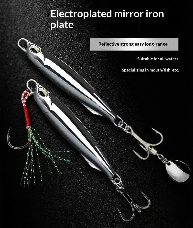 Juego de 10 señuelos de pesca  - Fishing Lure Spoon reseña y precio