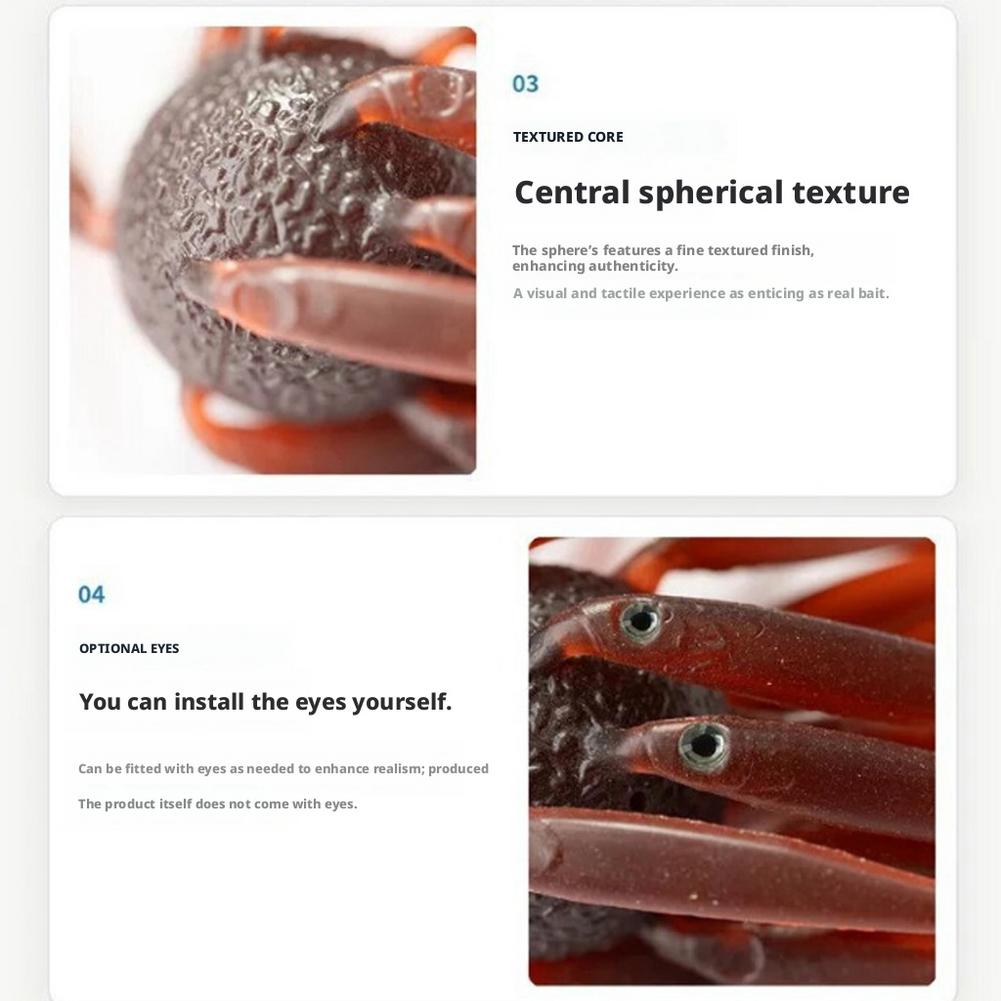 Señuelo de pesca de bajo Fines - Fishing Lure Soft Plastic reseña y precio