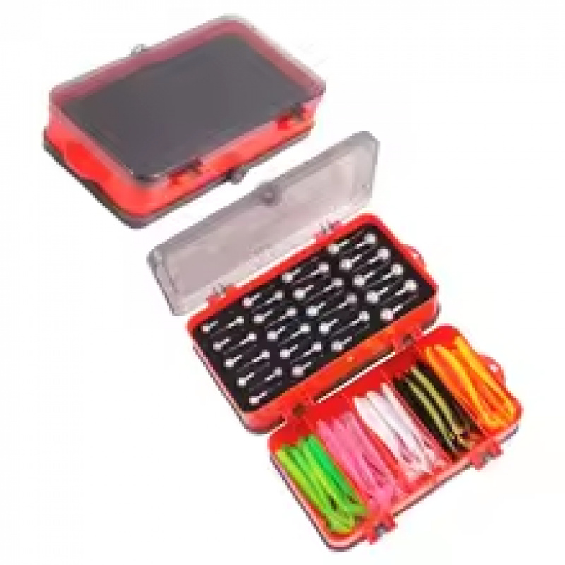 Juego de anzuelos y cabezales  - Fishing Lure Soft Plastic reseña y precio