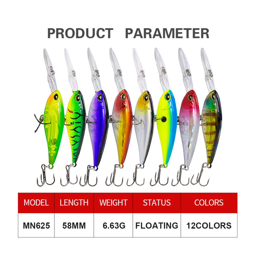 Señuelos de pesca flotantes de - Fishing Lure Jerkbait reseña y precio
