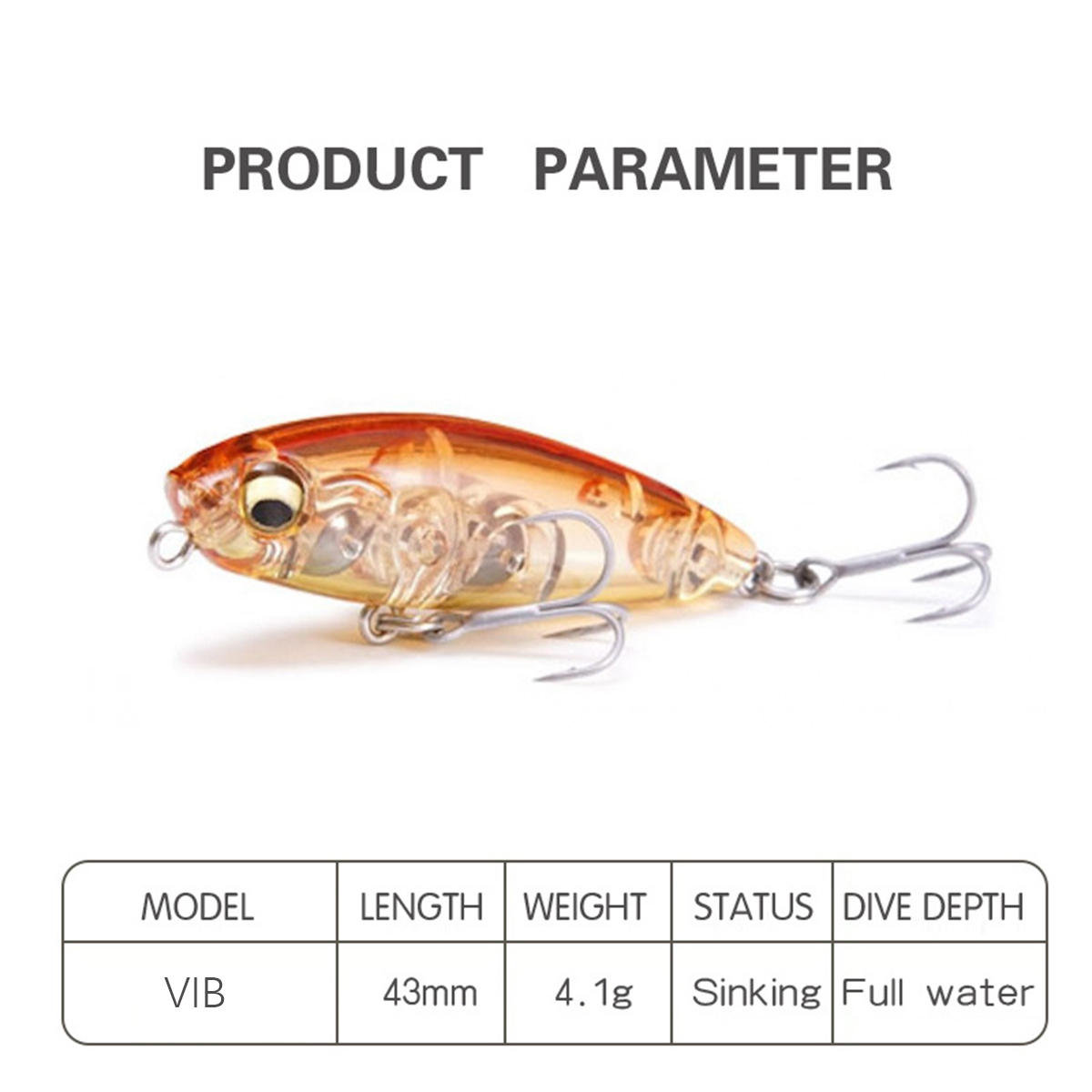 Señuelo de pesca de 4,3 cm y 4 - Fishing Lure Jerkbait reseña y precio