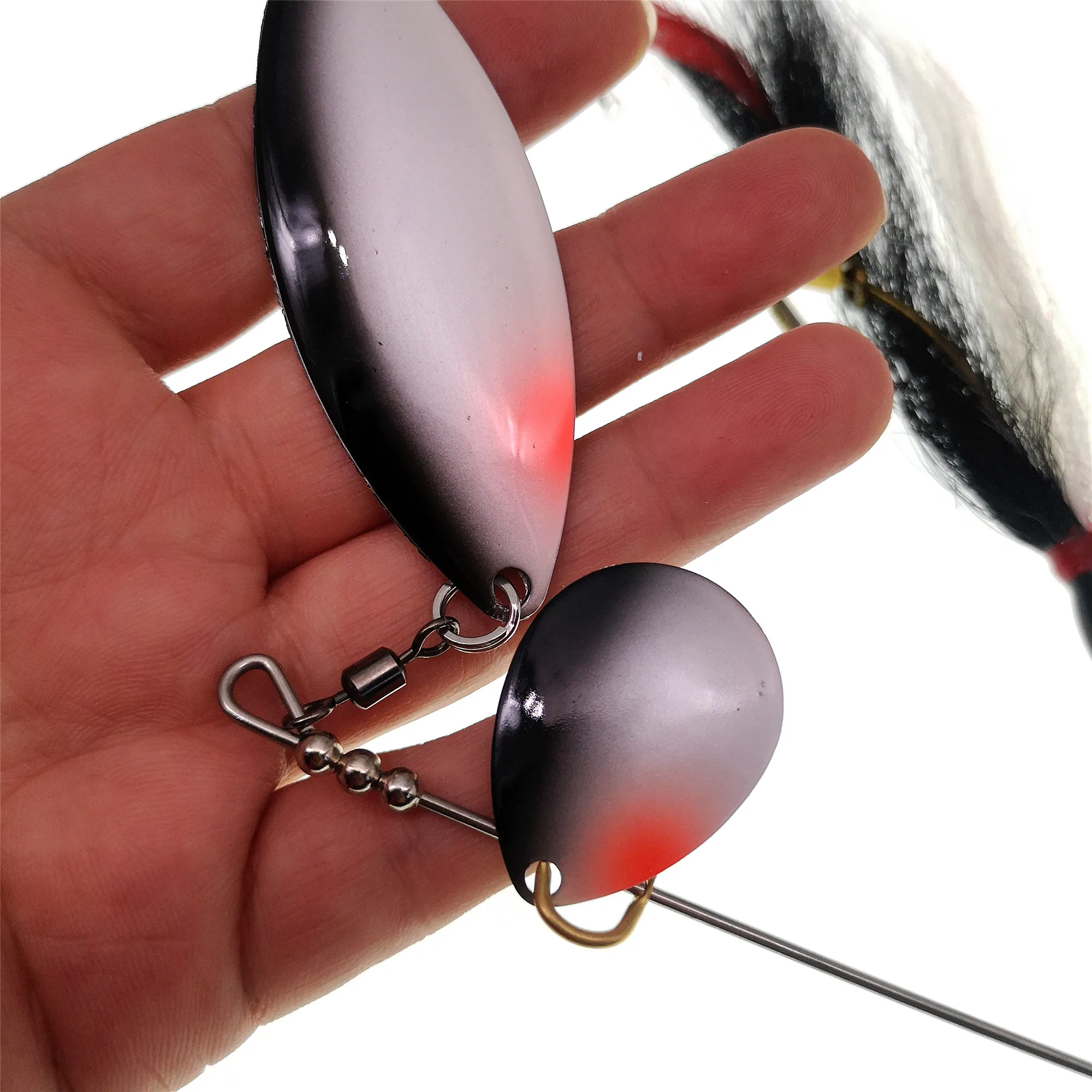 MUKUN-Señuelos giratorios de p - Fishing Lure Blade Bait reseña y precio