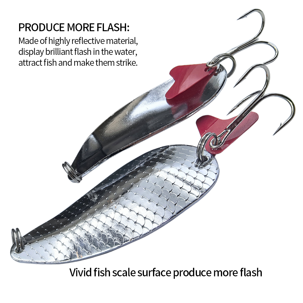 Señuelos de pesca de trucha ti - Fishing Lure Spoon reseña y precio