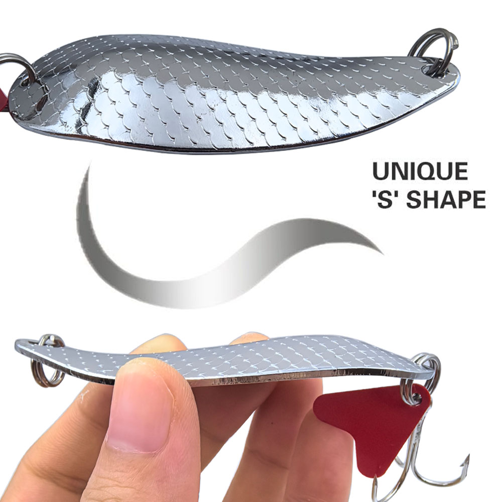 Señuelos de pesca de trucha ti - Fishing Lure Spoon reseña y precio