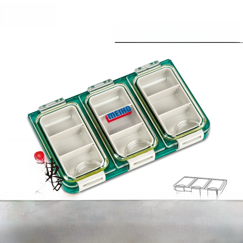 Caja de Pesca Meiho, Caja Pequ - Fishing Lure Accessories reseña y precio