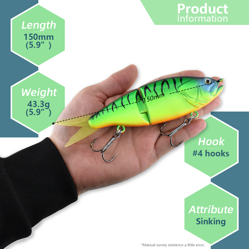 Señuelo de Pesca Bait Glide AB - Fishing Lure Soft Plastic reseña y precio