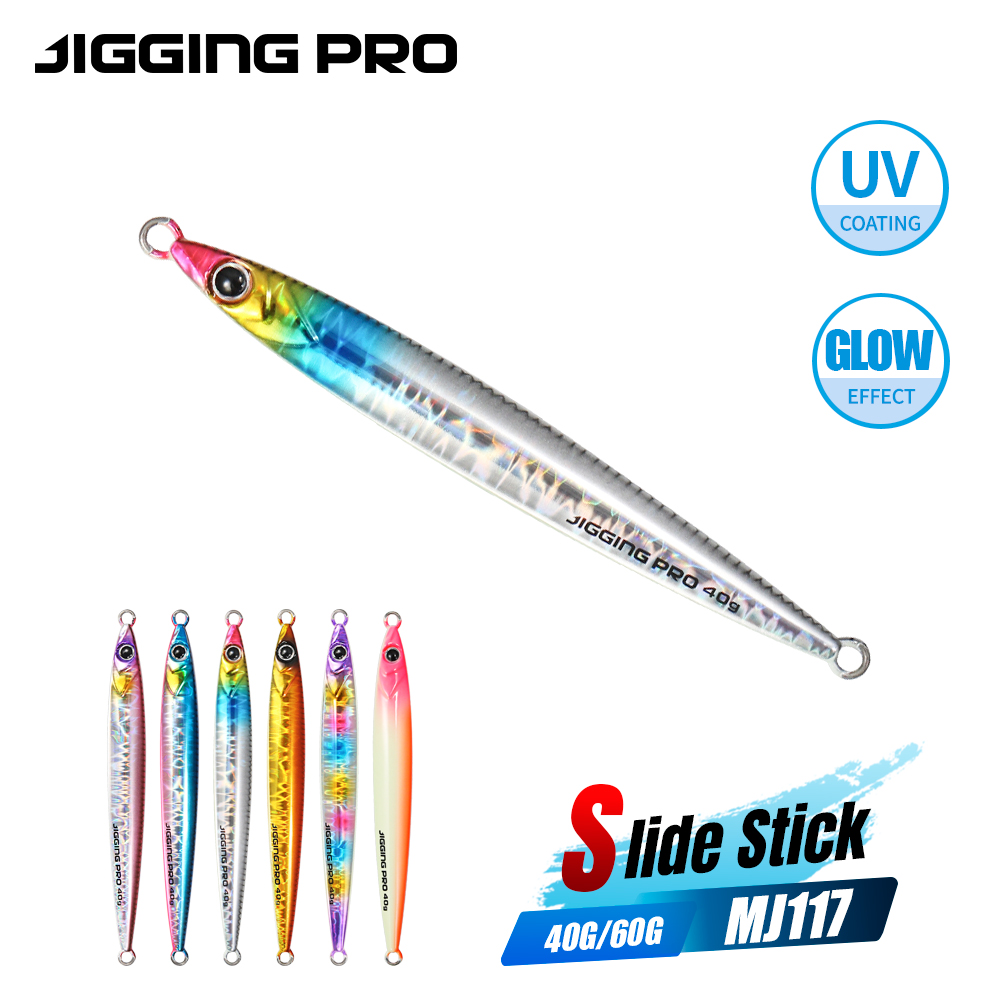 JIGGING PRO 40g 60g Slide Stic - Fishing Lure Buzzbait reseña y precio
