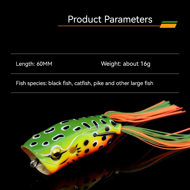 Señuelos de rana Topwater de b - Fishing Lure Spinnerbait reseña y precio